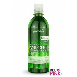 Shampoo Antiqueda Crescimento Fortalecido com Jaborandi 500ml - Gotas Verdes